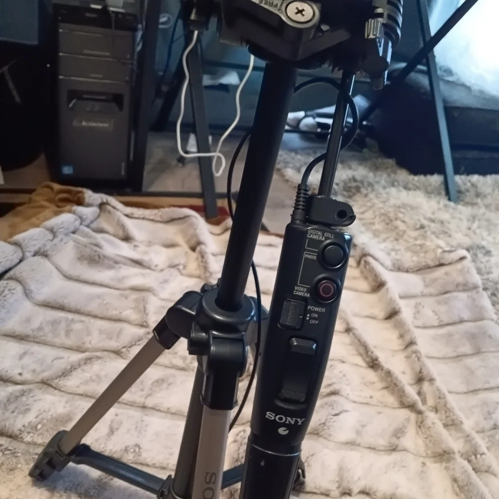 🔥SONY VCT-D580RM Remote Control Camera / Camcorder Tripod LANC cable type🔥